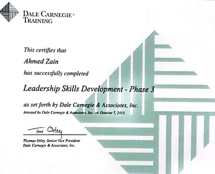 Professional Certification 21