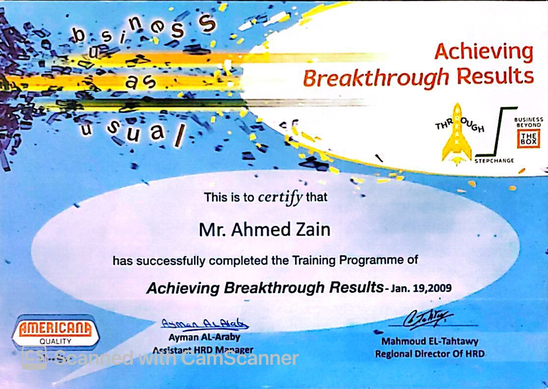 Professional Certification 25